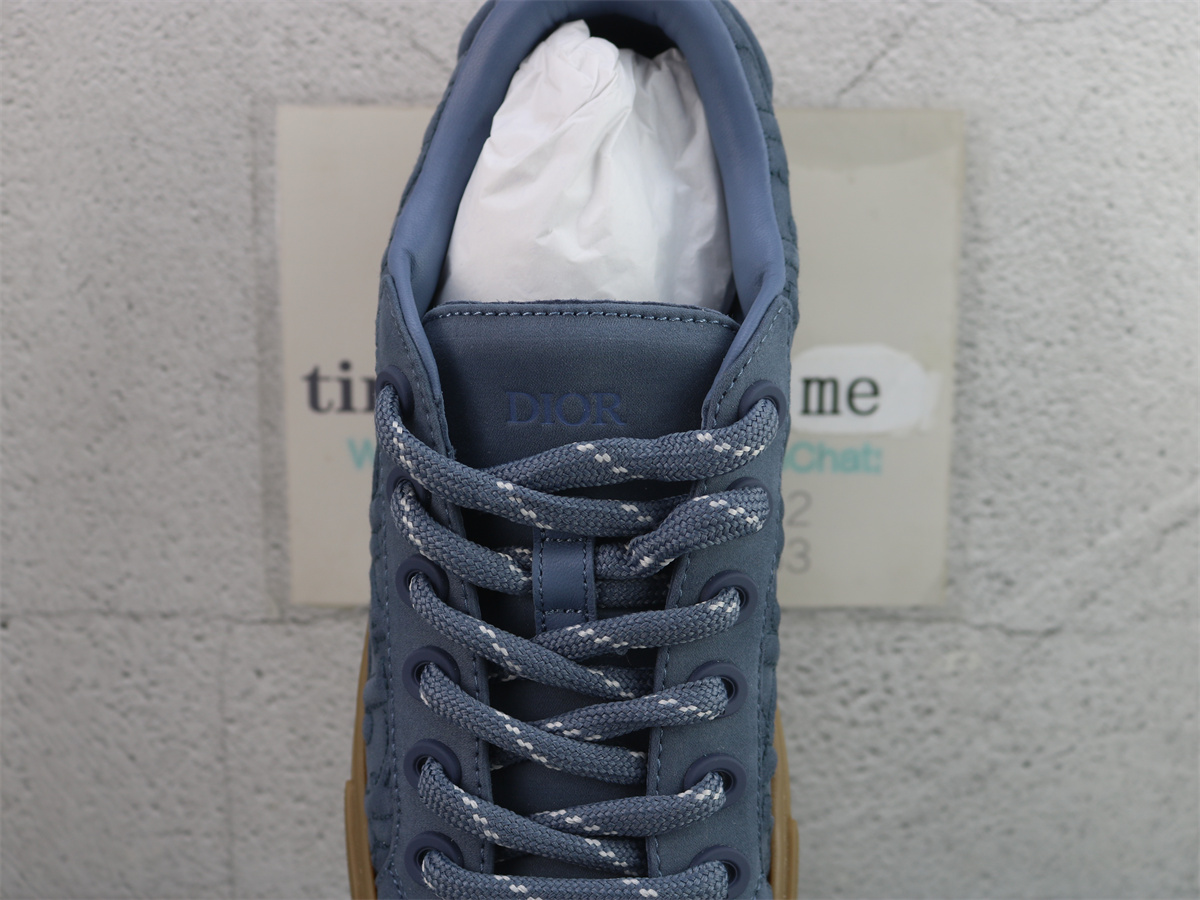 Stone Island X DIOR B33 Skateboard Shoes Men Low-Top Blue